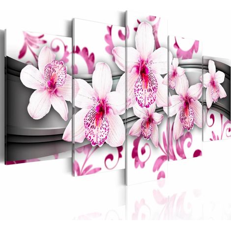 Tableau plaisir du rose - 200 x 100 cm (1/4)