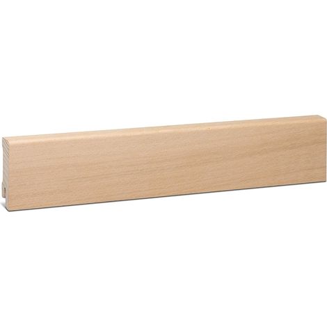 KGM Sockelleiste Eiche Furnier unbehandelt 16x58mm Modern Profil