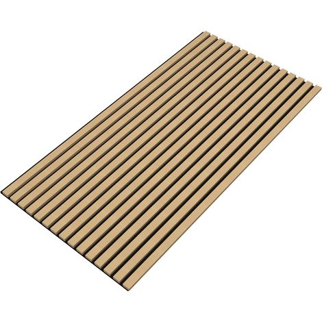 Pannelli acustici in MDF 120 x 60 effetto rovere chiaro 030008037