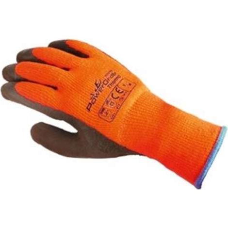 TOWA® Winterhandschuh PowerGrab® Thermo orange/braun Kat.2 EN 388, 220311 Gr.11
