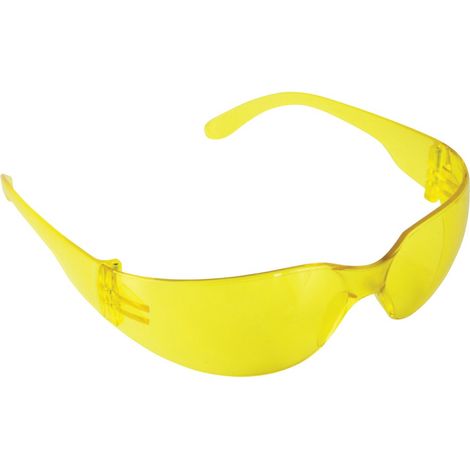 Schutzbrille, Polycarbonat, gelb