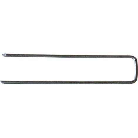 PICCHETTO FERMARETE A 'U' mm. 170x30  pz.20 - Ø mm 3.  - Blister Koncreto