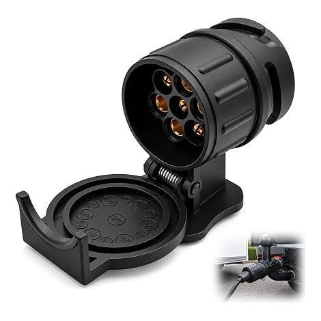 Adaptateur Prise Remorque 13 vers 7 Broches Voiture (1/5)
