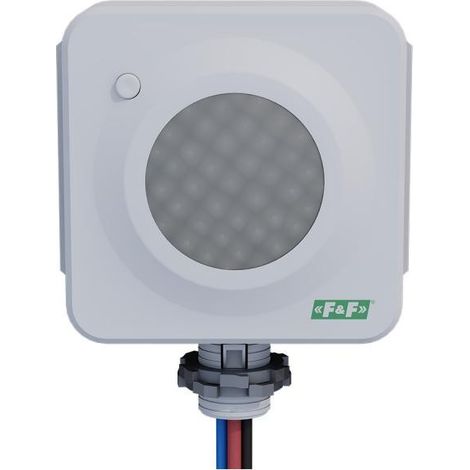 Sensore di movimento a soffitto, sensore crepuscolare, PIR DO, LED a 360 gradi, luce bianca (1/5)