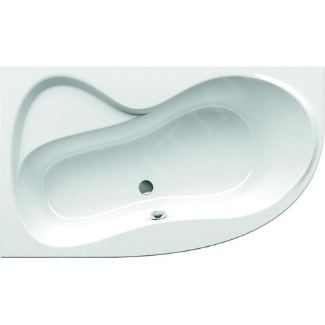 Ravak Rosa 95 - Baignoire d'angle, 1500x950 mm, gauche, blanc C551000000 (1/4)