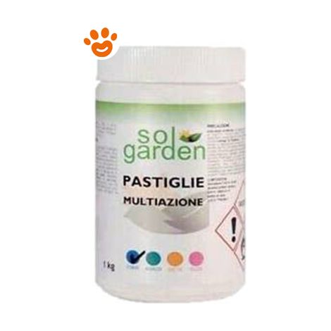 Solgarden Multi-Azione in Pastiglie da 200 gr  - Solgarden Multi-Azione in Pastiglie da 200 gr - Confezione Da 1 Kg