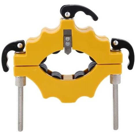 Coupe-bouteilles en verre pour bière et vin, outil de découpe pour loisirs créatifs et bricolage (jaune) (1/5)