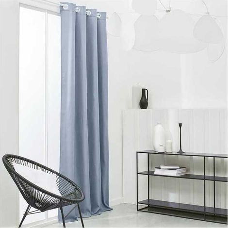Today Essential Uni Thermo-Isolationsvorhang Denim 140x240 (1/2)