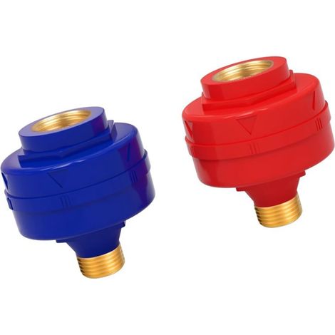 Lot de 2 accessoires de protection pour systèmes de chauffe-eau électriques contre les chocs électriques dans les zones humides (1/4)