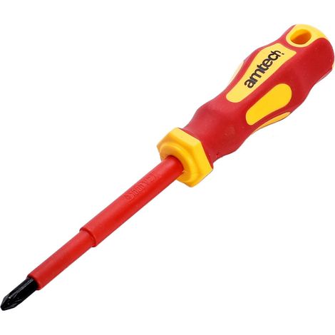 100mm Pozidriv� VDE� 1000V electrical screwdriver with PZ 2 tip - L0653 (1/3)