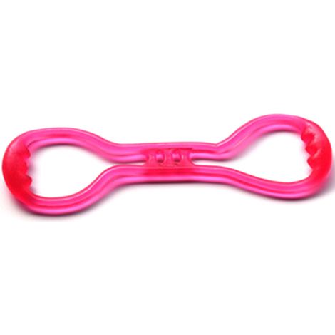 Ceinture extensible en silicone rose à huit caractères, non toxique, anti-poussière et multifonctionnelle. (1/5)