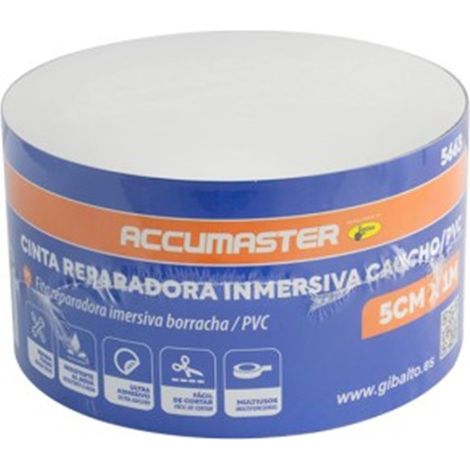 Cinta Reparadora Impermeable PVC 5x1cm Ultra Adhesiva Multiusos
