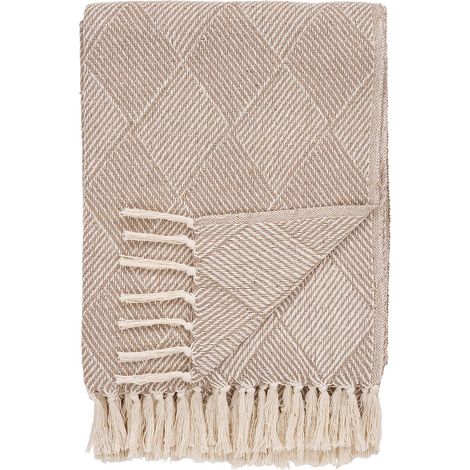 Bursa Plaid 130x180cm Taupe.