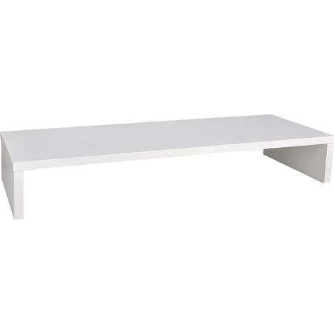 Support Écran De Bureau Réglable En Hauteur - Design Ergonomique Gain De Place - Pour Moniteurs Et Ordinateurs Portables - 1 Pièce (1/5)