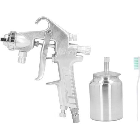 Pulvérisateur de peinture pneumatique à alimentation par Siphon à haute atomisation G1/4, pulvérisateur de grande capacité de 1000ml (1/5)