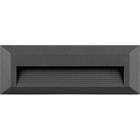 Applique murale LED VEKTA-B 3en1 3W 180lm IP65 Anthracite (1/4)