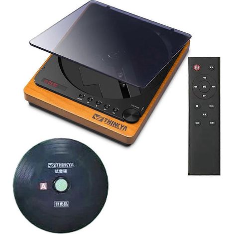 Lecteur CD Bluetooth 5.1 Sortie optique Lecture sans perte USB-- (1/5)