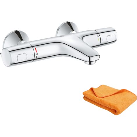Mezclador termostático para ducha y baño GROHE Precision Trend + microfibra