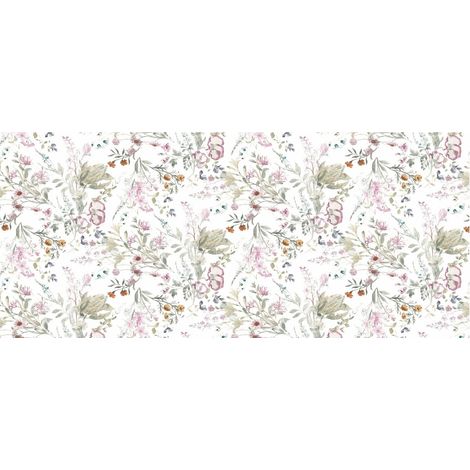d-c-fix tovaglia plastificata PVC-free Sussurro Fiore - cerata antimacchia impermeabile moderno - copritavolo plastica tavolo per uso interno ed esterno - 140 cm x 180 cm rettangolare (1/2)