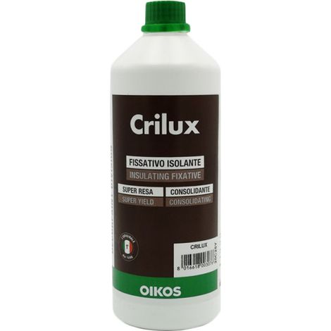 Fissativo acrilico traspirante Oikos Crilux lt. 10