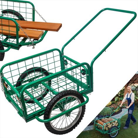 Transportwagen Victor GREEN, aufblasbares Rad, max. 100 kg (1/5)