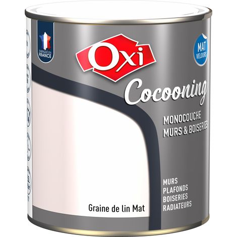 Owatrol-COCOONING MURS & BOISERIES MAT VELOURS-Peinture d'intérieur monocouche pour murs & boiseries fini mat velours-Grain de lin 2.5 litres