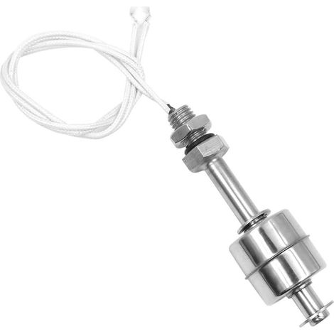 Metal float switch for water pump tanks, swimming pools, garden ponds, liquid level sensor M11, 75 mm length (1/5)