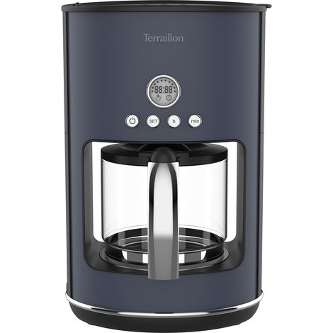 Cafetiere filtre Electrique et Programmable, Inox peint (1/5)