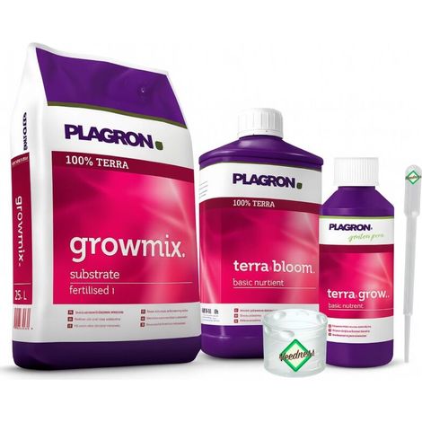 Plagron Growmix Erde-Set – Anzuchterde Komplettset (1/5)