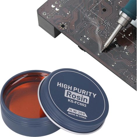 2 sachets de 20 g de flux de soudure à base de colophane mélangée de haute pureté KS-FC602 (1/5)
