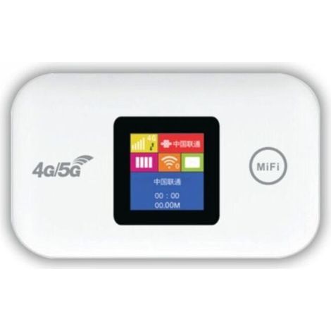 Description\n\nPoint daccès Wi-Fi mobile 4G LTE déverrouille les appareils hotspot Wi-Fi Routeur WiFi portable avec emplacement pour carte SIM, adapté au routeur de voyage mobile (1/4)