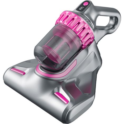 Aspiradora portátil antiácaros de 10000 Pa con lámpara UV-C, limpiador de colchones inalámbrico 3 en 1 para cama, sofá y coche. (1/5)