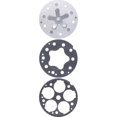 Jeu de 3 plaques de soupape métalliques pour compresseur de voiture, remplacement SD508 5H14 (1/5)