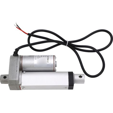 Actionneur Électrique JS-TGZ-U1 750N, Engrenage Métallique, Moteur 12V Blanc 50mm pour Fauteuil Massant, Lot avec GS09870, Actionneur + Télécommande (Pile Intégrée) (1/5)