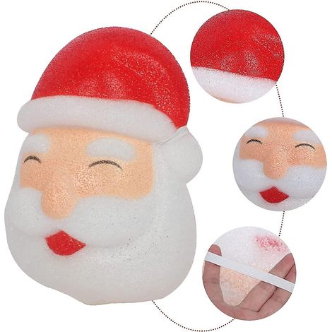 1 paquet de caches pour guirlandes lumineuses de Noël, décorations extérieures, caches pour guirlandes lumineuses Père Noël pour l'avant (1/5)