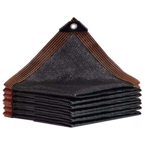 Filet D'Ombrage, Renforce ÉPaissir Toile D'Ombrage, 80% à 90% Filet Protection Solaire, Voile Ombrage pour La Couverture VéGéTale Serre Pergola Jardin Abri D'auto Pet House Lawn Patio, 5x7m (1/4)