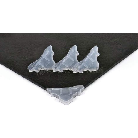 SET 4 PROTECTORES DE ESQUINAS PARA AZULEJOS GROSOR 5-6 MM MONTOLIT CORNER (1/2)