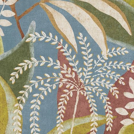 Vliestapete - PintWalls III - Grün Beige Blumen Floral A.S. Creation - 791712 (1/5)