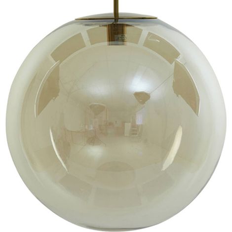 Light & Living - lampada a sospensione - Medina - bronzo - vetro (1/3)