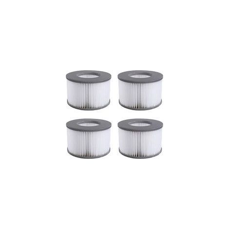 Filtre Spa Lite pour mspa,Filtre pour mspa Lite, pour MSPA Whirlpoal Filter - Cartouches filtrantes pour sous - Bateaux et Spa Chauds - Modèle à partir de 2020 (4 pièces.) (1/5)