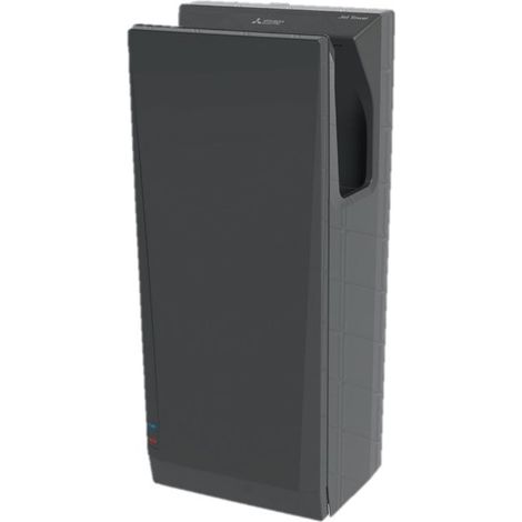 Mitsubishi Electric Wave i01 Jet Towel Slim Hand Dryer Black JT-SB216JSH2-H-NE