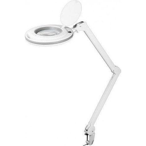 Goobay Lámpara lupa LED blanca con luminosidad ajustable