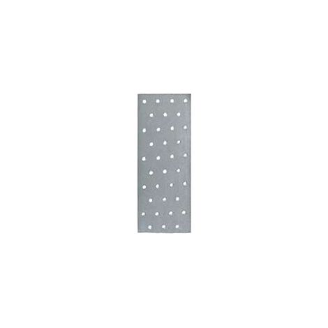 Giunto a piastra forato 60 x 240 mm.