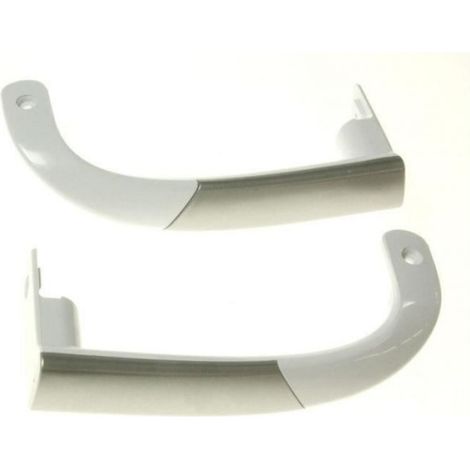 Poignées De Porte Réfrigérateur Congélateur - Compatible Beko Modèles CSE34020 CSE34000 CNE32101D DSE30030 - Lot De 2