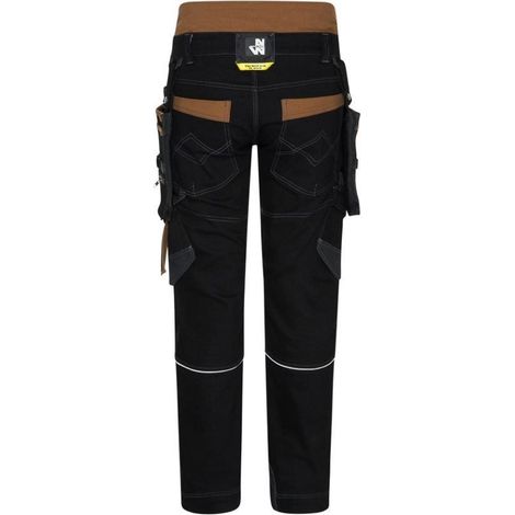 Pantalones de trabajo negros Vicente NORTH WAYS, talla 48 NORTH WAYS