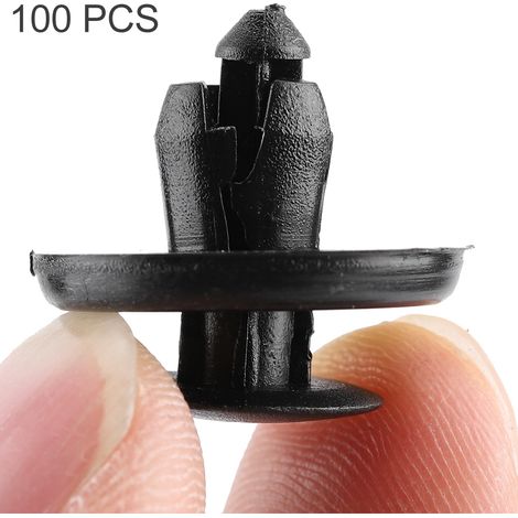 Attache de pare-chocs en plastique, clips de fixation pour garde-boue Toyota 90467-07166, 100 pièces, agrafes de calandre, pinces de revêtement (1/5)