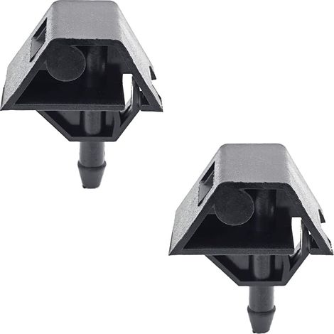 2 x Qashqai J10 J11 (2007-2018) Windscreen Washer Jet Front Washer Jets Compatible with OEM Part Numbers 28932JD000 (1/5)