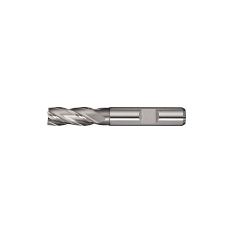 Fraise 2 tailles DIN 844 TypeN D.14mm HSS-Co8 Weldon Z.4 courte TECWERK (1/2)