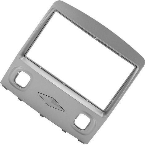 2-DIN-Radio-Blende/Armaturenbrettverkleidung (grau) für Mazda Tribute (2006–2008)