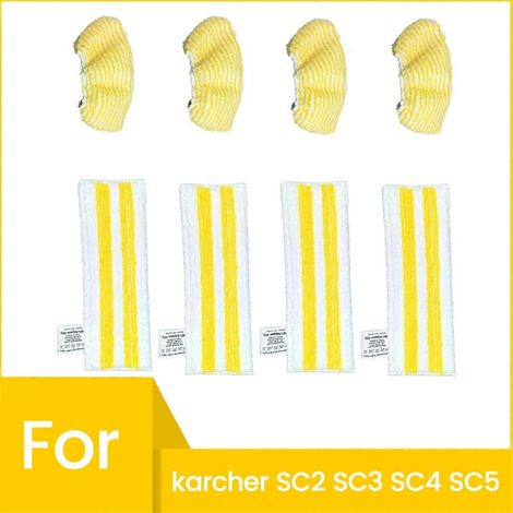 Kärcher SC2 SC3 SC4 SC5 Dampfreinigungsset inklusive 8 Mikrofasertüchern und Ersatzteilen. (1/5)